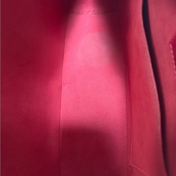 Louis Vuitton w COA Red Epi Leather Satchel - Picture 7 of 7